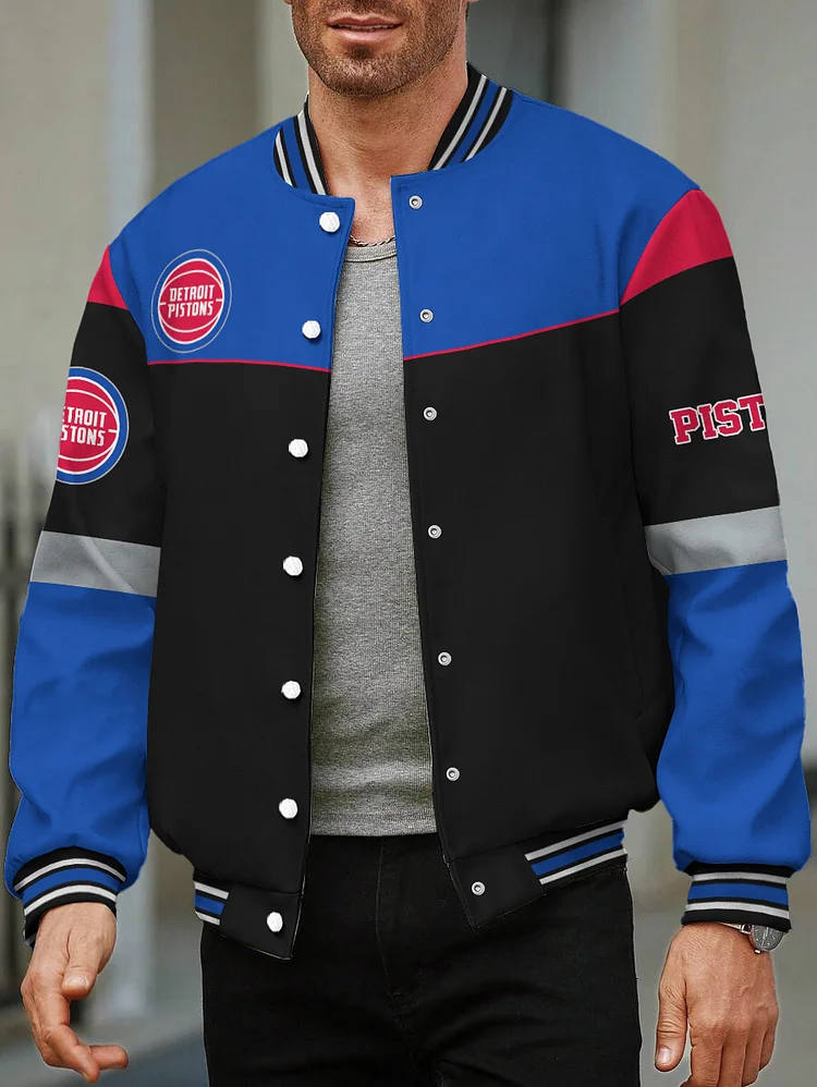 Detroit Pistons Limited Edition Full-Snap Casual Jacket