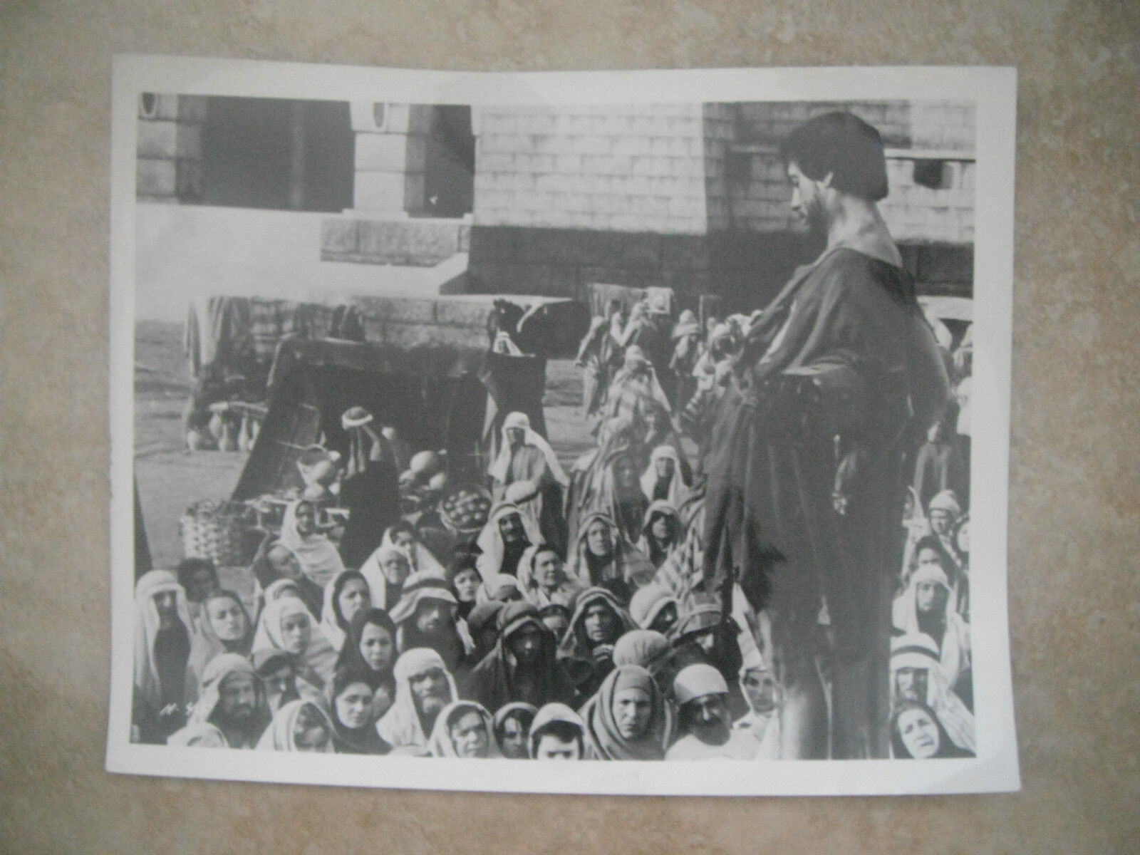 Herrod The Great 1960 Italy Purdom B&W 8x10 Promo Photo Poster painting Original Lobby Card