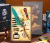 Mechanical quill pen stationery literary retro wax seal set