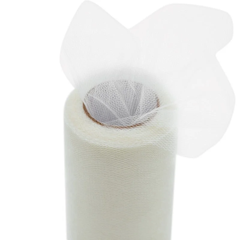Tulle Roll 15cm 25Yards Roll Fabric Spool Tutu Party Baby Shower Birthday Gift Wrap Wedding Decoration Christmas Event Supplies