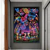 (Big Size) Disneyland Firework - 11CT Stamped Cross Stitch 50*70cm