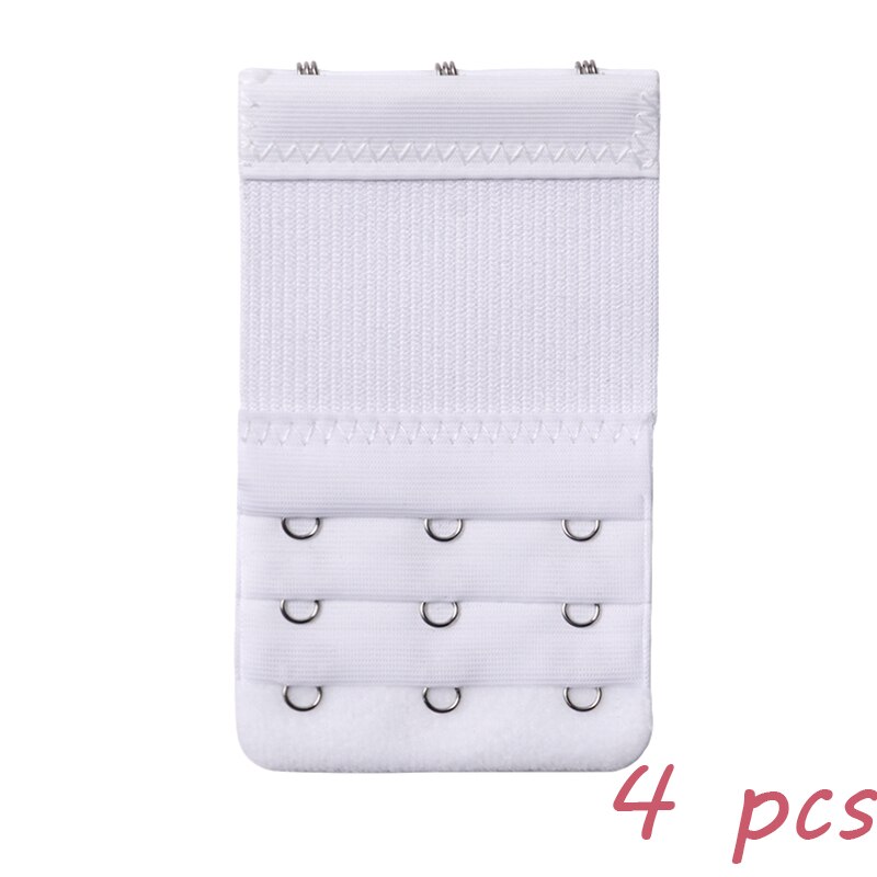 Kissbake 3/4/5pcs Bra Extenders Strap Extension 3 Hooks 2 Rows Women Intimates Lengthened Bra Hook Extenders Women Accessories