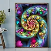 Diamond Painting-DIY Full Round Drill Love Swirls