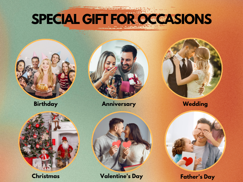 Unique for any occasions with special gifts