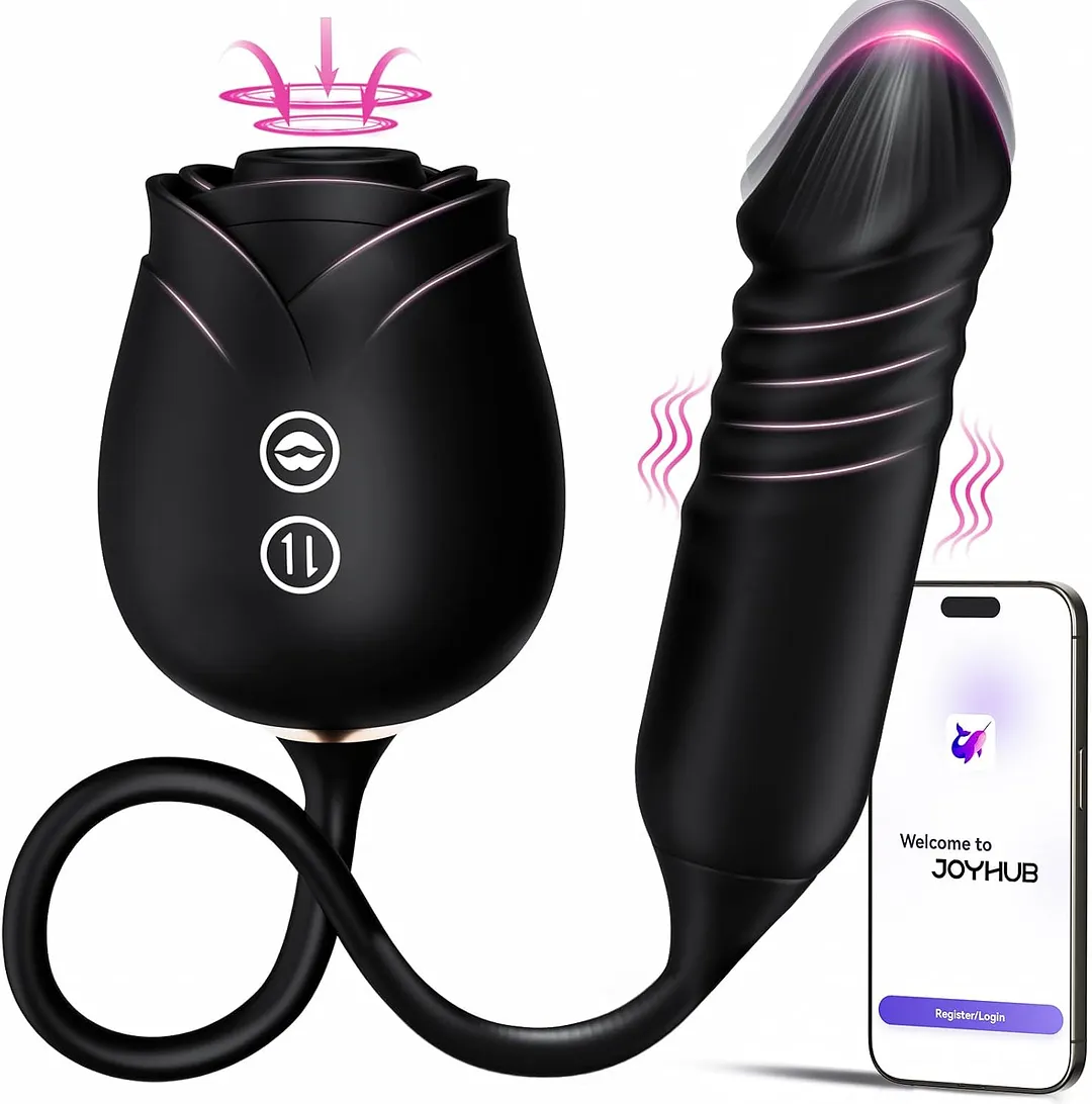 Rose Mary - App-Controlled Dual Massager