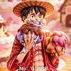 POP Scale Monkey D. Luffy Eating Cake - ONE PIECE Resin Statue - LG Studio