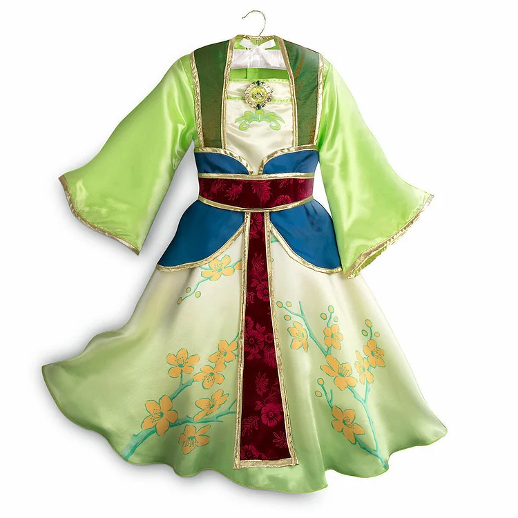Halloween Cos Mulan Costume Kids-elleschic