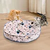 Interactive Cat Toys Ball Fast Rolling in Pouch Funny Cat Toys for Indoor Cats