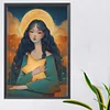(40*60cm)Girl - Round AB Drill Diamond Painting