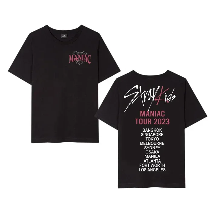 Stray Kids 2023 World Tour "MANIAC" ENCORE in USA T-shirt