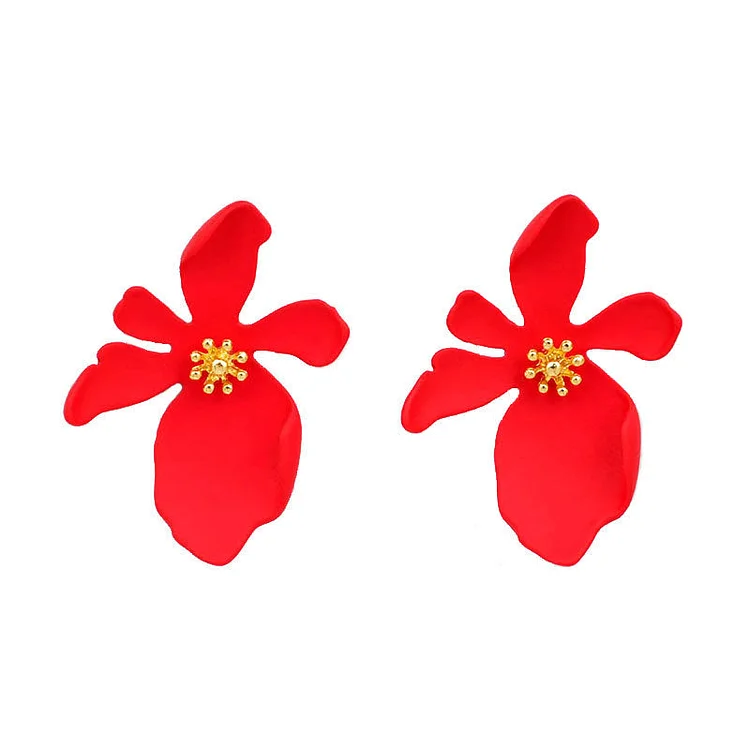 Flaxmaker Sweet Flower Earrings