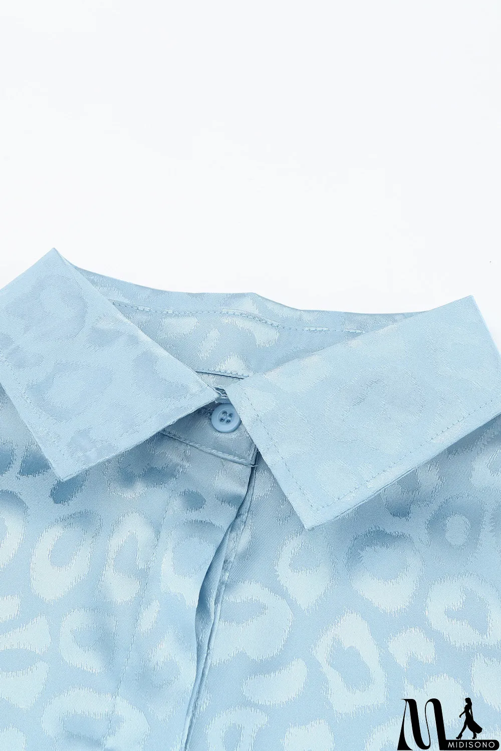 MidiSono - Embossed Button Shirt