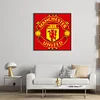 Fußball Manchester United - Runde Bohrmaschine Diamantmalerei - 35 * 35cm