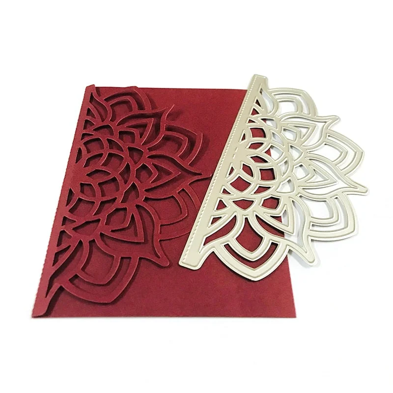 Metal Cutting Dies Cut Die mold Wedding Lace Border Scrapbook Paper Craft Knife Mould Blade Punch Stencils Dies