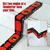 Corner Measurements Tool Accurate Foldable Level Ruler Woodworking Measure Tools