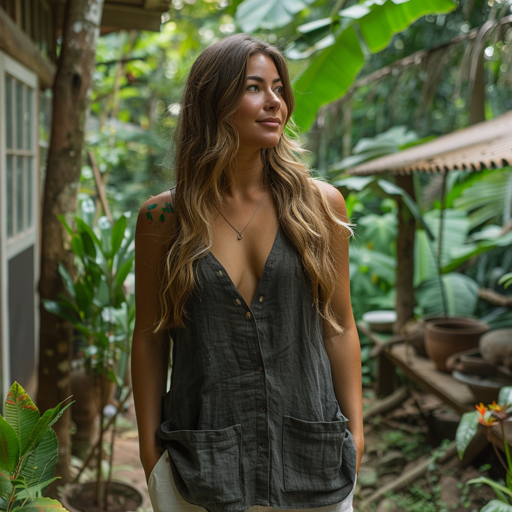 Woman - Loose Top-inspireuse