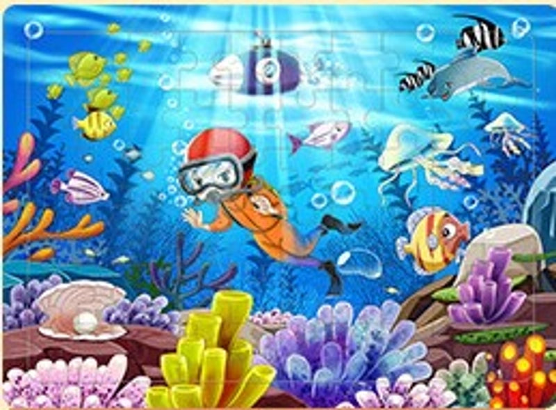 Puzzles Toddler(3-6years) Cartoon Wood Toys