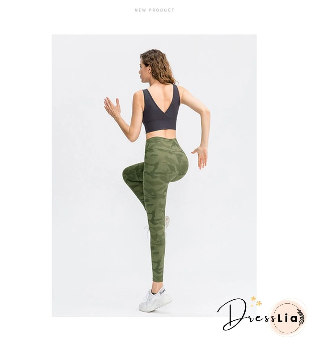 Print Women' Yoga Pants High Waist High Elastic Sport Leggings Gym Clothing Yoga Push Up Legging Running Workout Seamless Tights