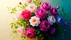 Luxury AB Velvet Diamond Painting Kit - Flowers