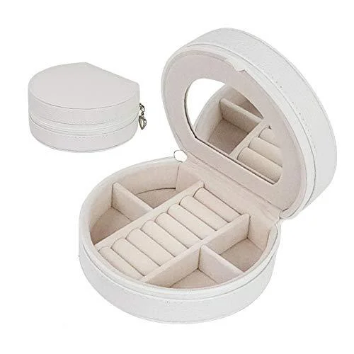 Portable Jewelry Box Mini Simplicity Jewelry Box Small Storage Box Ear Stud Box Ring Bag European Velvet Jewelry Box