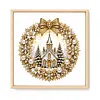 Counted Cross Stitch Kit Cathedral 14CT 16x16in for Adults tapestrymarket
