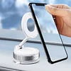 Magnetic Vacuum Car Mount Phone Holder 360 Rotatable Folding Navigation Holder