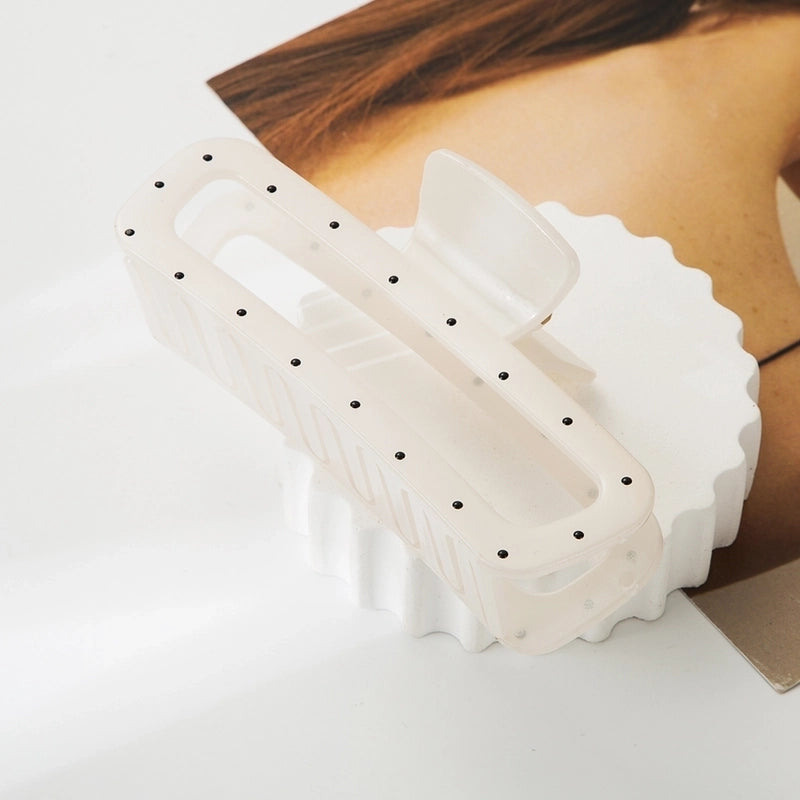 Women’s Casual Sweet Minimalist Bow Knot Arylic Hair Claws