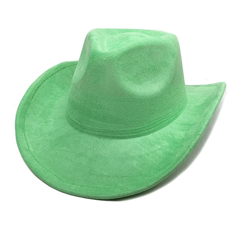 Women’s Classic Style Solid Color Flat Eaves Fedora Hat