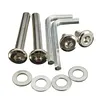 1 Pair Rubber Casters Mute Trolley Case Wheels Deluxe Repair Tool (54*18mm)