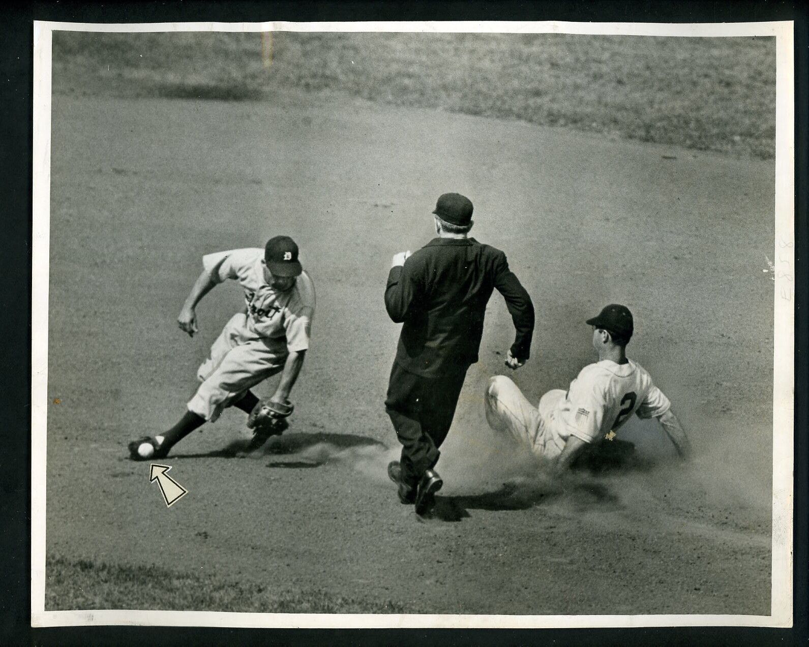 Eddie Lake & Thurman Tucker 1946 Press Photo Poster painting Detroit Tigers Chicago White Sox