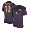 BELLINGHAM #10 England Away Soccer Jersey 2024