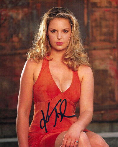 Autographed Photo Poster painting Katherine Heigl Signed 8 x 10