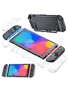Clear Storage Case Shockproof Game Console Cover Slim Carrying Case for Switch 2
