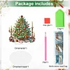 (US Local)Acrylic Xmas Tree DIY Table Top Diamond Painting Ornament Kits