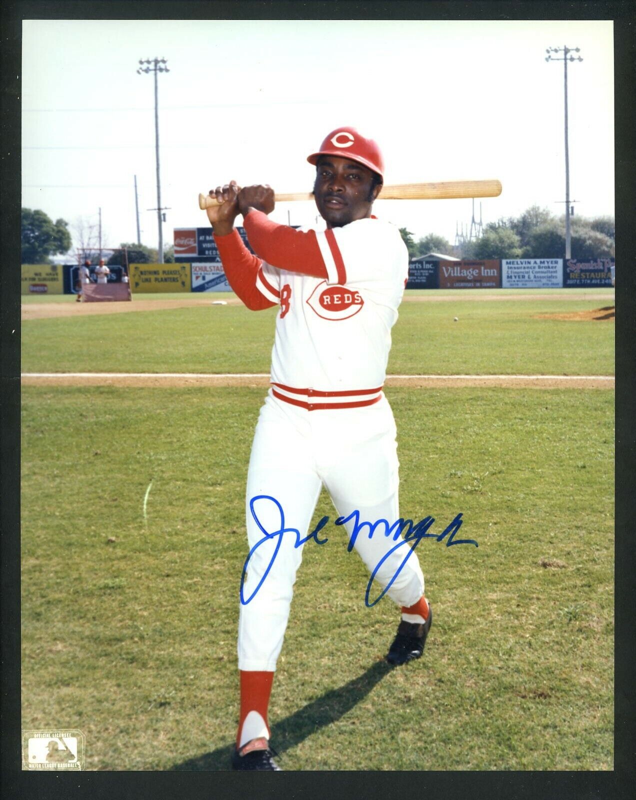 Joe Morgan Signed Autographed 8 x 10 Photo Poster painting Cincinnati Reds SHIPPING IS  4d4d