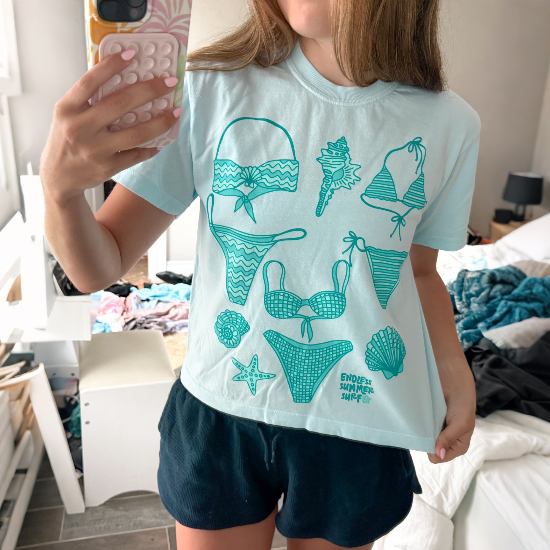 Women's Bikini Day Baby Tee