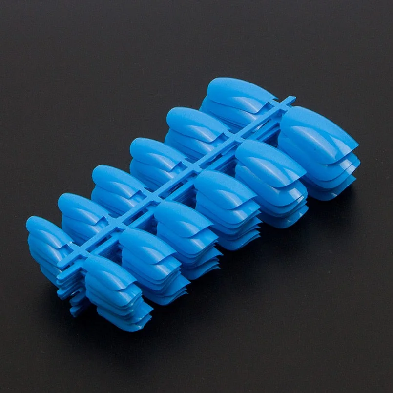 600pcs/pack Full Cover Acrylic Nail Tips Square Shape False Nail Tips 10 Sizes Short Faux Ongles Fake Nails For Nail Art Designs-Nail Inspo