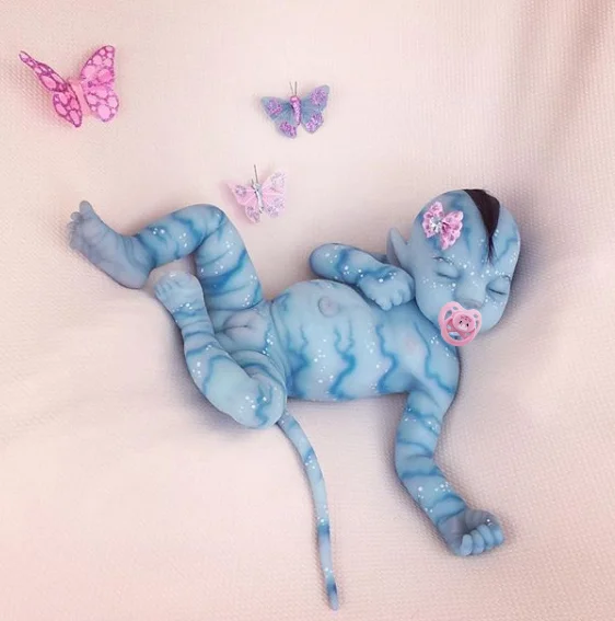 GSBO-Cutecozylife-[Best Gifts] 20'' Realistic Silicone Sleeping Avatar Baby Undomiel Reborn Handmade Fantasy Baby Girl By Cutecozylife®