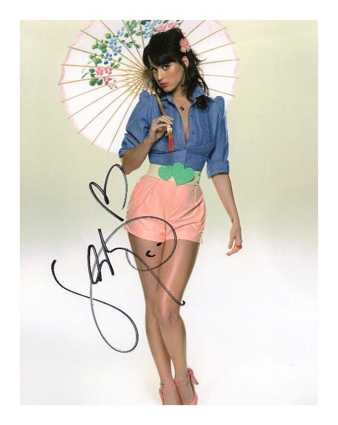 KATY PERRY AUTOGRAPHED SIGNED A4 PP POSTER Photo Poster painting PRINT 11