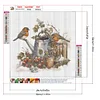 Diamond Painting-DIY Full Round Drill Snow Bird