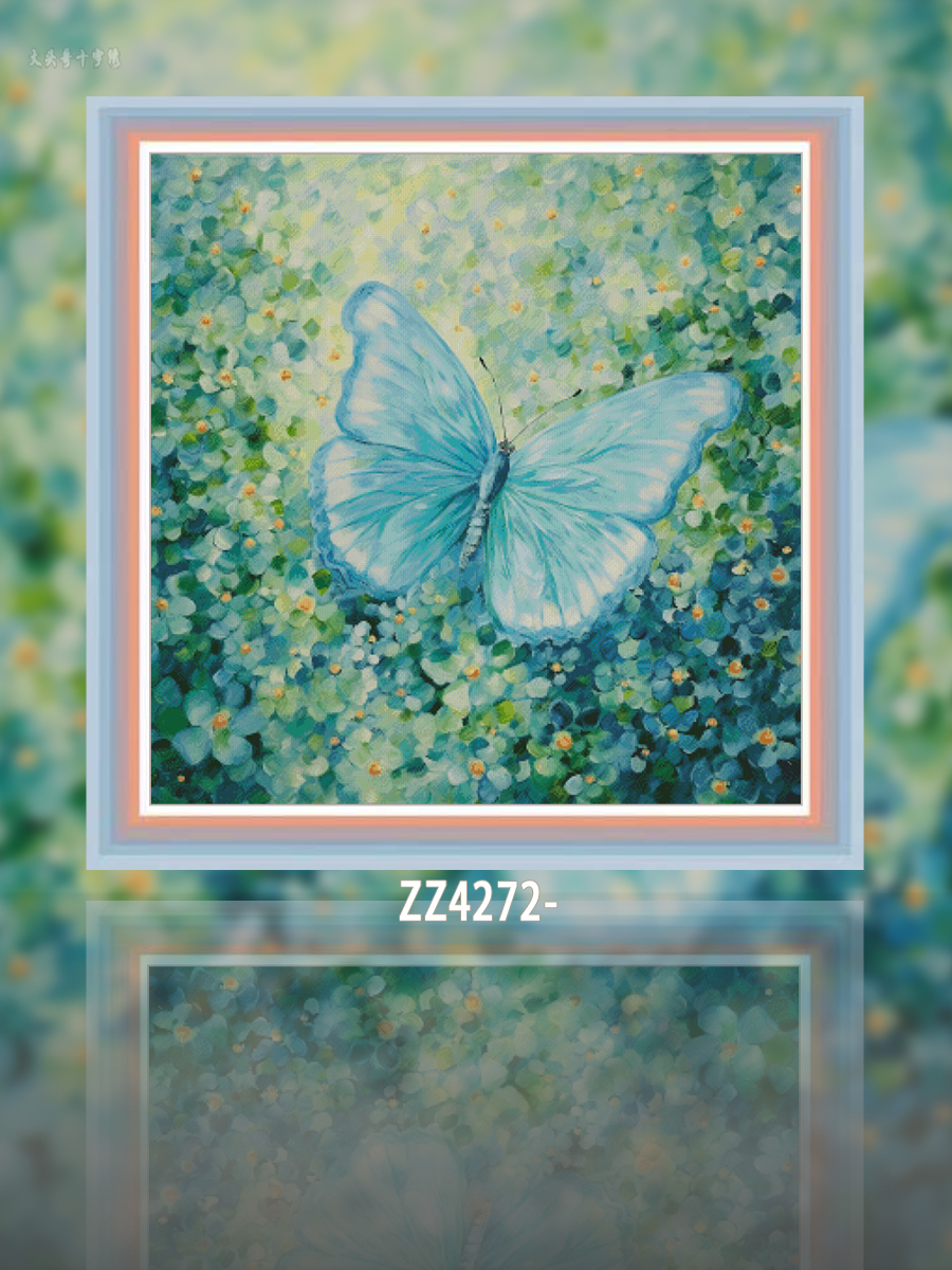 [ZZ4272-Dream Butterfly] Painting Fairy Cross Stitch