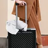 Stuffable Neck Pillow Hooded Neck Pillow for Airplane Long Flight (Light Grey)