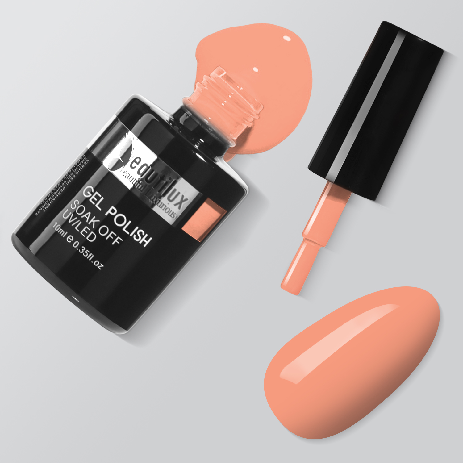 HEMA& TPO Free Nail Gel Polish Color 10ml Winter Collection-&Eacute;quinoxe