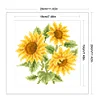 Sunflower - 9CT Partial Beaded Cross Stitch Kit(19x19cm)