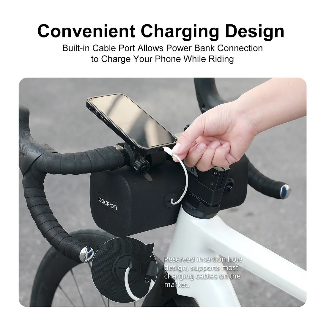 CAT HOUSE 200 Handlebar Bag with Smart Warning Light