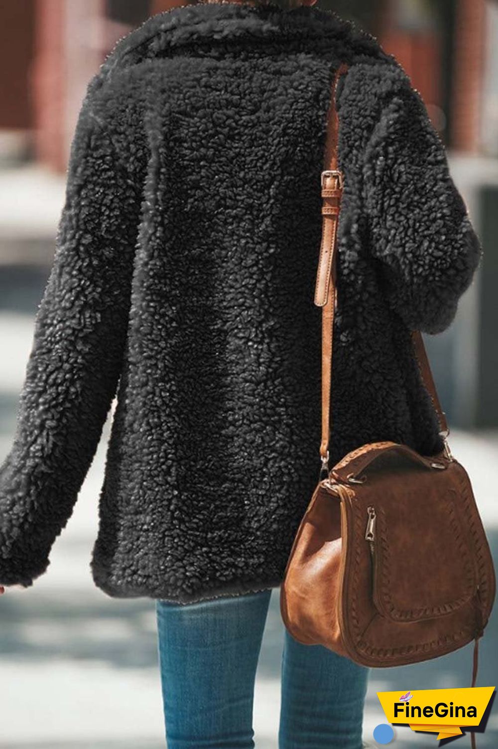 Winter Plush Coat Cardigan