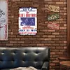 Blues Brothers - Panneaux en &eacute;tain m&eacute;tallique(20*30cm/30*40cm) - Musique