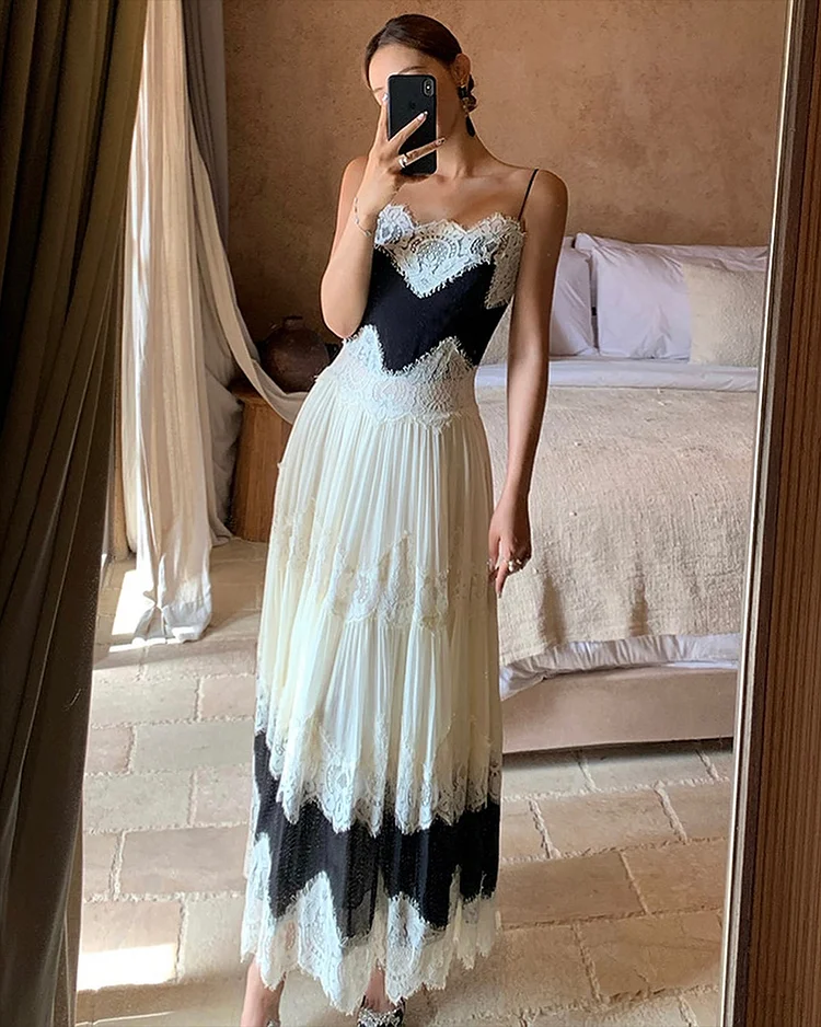 Women's V-neck long-sleeved sequined Dress