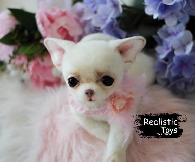 Emma Realistic Toys Realistic Chihuahua Puppy Romeo