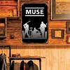 Muse - Panneaux en &eacute;tain m&eacute;tallique(20*30cm/30*40cm) - Musique